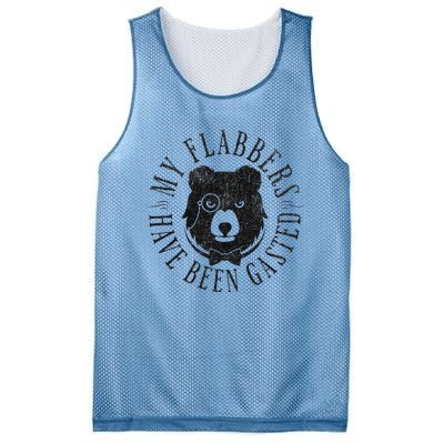 My Flabbers Have Been Gasted Mesh Reversible Basketball Jersey Tank