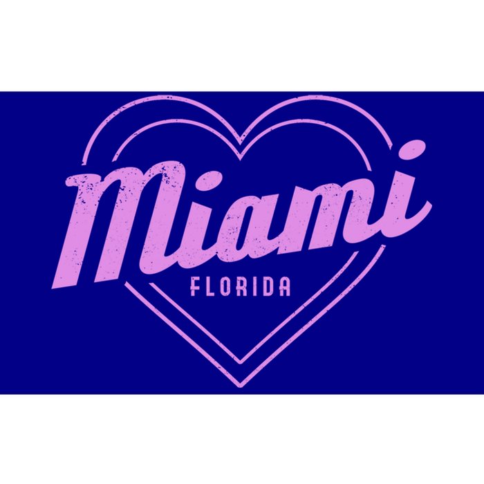 Miami Florida Heart Pride Girls Fl Miami Gift Bumper Sticker