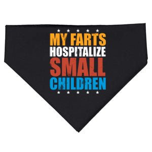 My Farts Hospitalize Small Children USA-Made Doggie Bandana