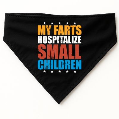 My Farts Hospitalize Small Children USA-Made Doggie Bandana