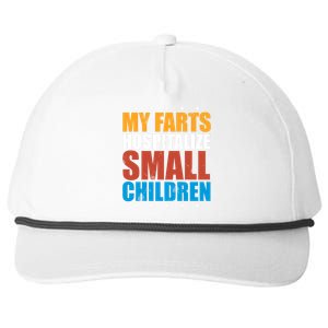 My Farts Hospitalize Small Children Snapback Five-Panel Rope Hat