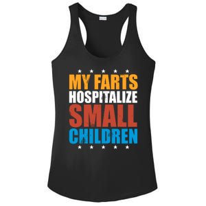 My Farts Hospitalize Small Children Ladies PosiCharge Competitor Racerback Tank