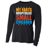 My Farts Hospitalize Small Children Cooling Performance Long Sleeve Crew