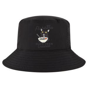 My Flabbers Have Been Gasted Distressed Retro Funny Cat Cool Comfort Performance Bucket Hat