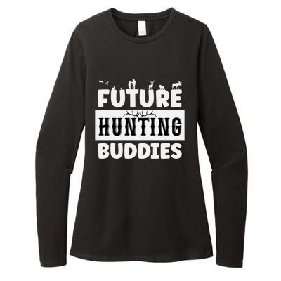 Matching Future Hunting Buddies Great Gift Womens CVC Long Sleeve Shirt