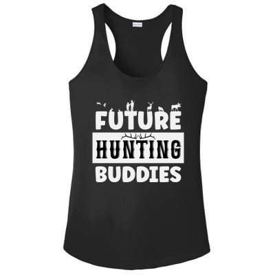 Matching Future Hunting Buddies Great Gift Ladies PosiCharge Competitor Racerback Tank