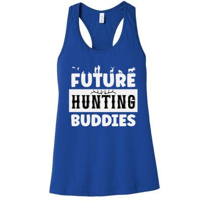 Matching Future Hunting Buddies Great Gift Women's Racerback Tank