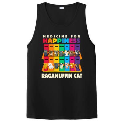 Medicine For Happiness Ragamuffin Cat Funny Ragdoll Cat PosiCharge Competitor Tank