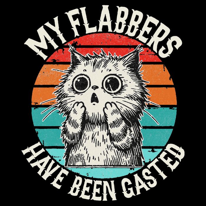 My Flabbers Have Been Gasted Drawstring Bag