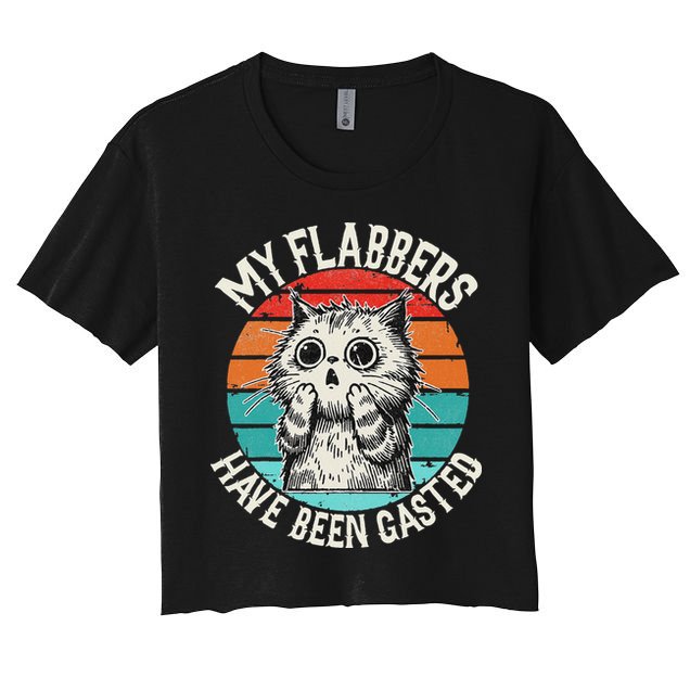My Flabbers Have Been Gasted Crop Top