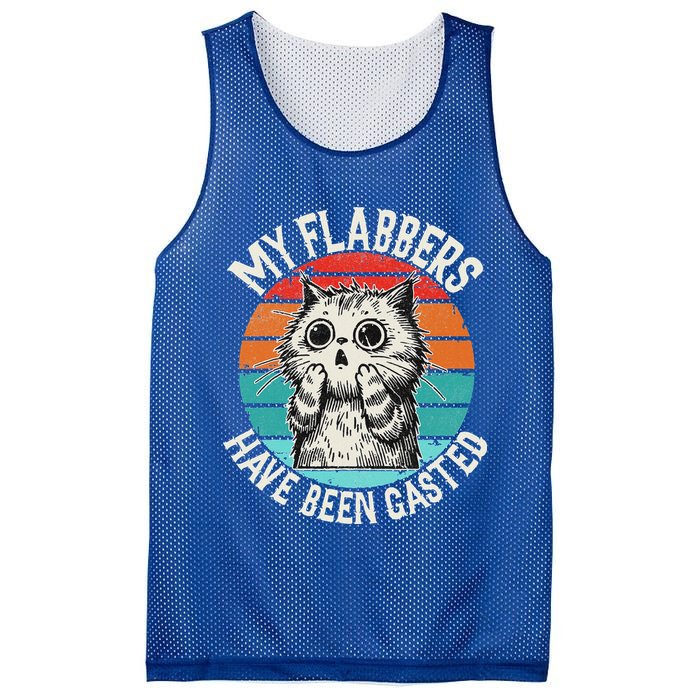 My Flabbers Have Been Gasted Mesh Reversible Basketball Jersey Tank