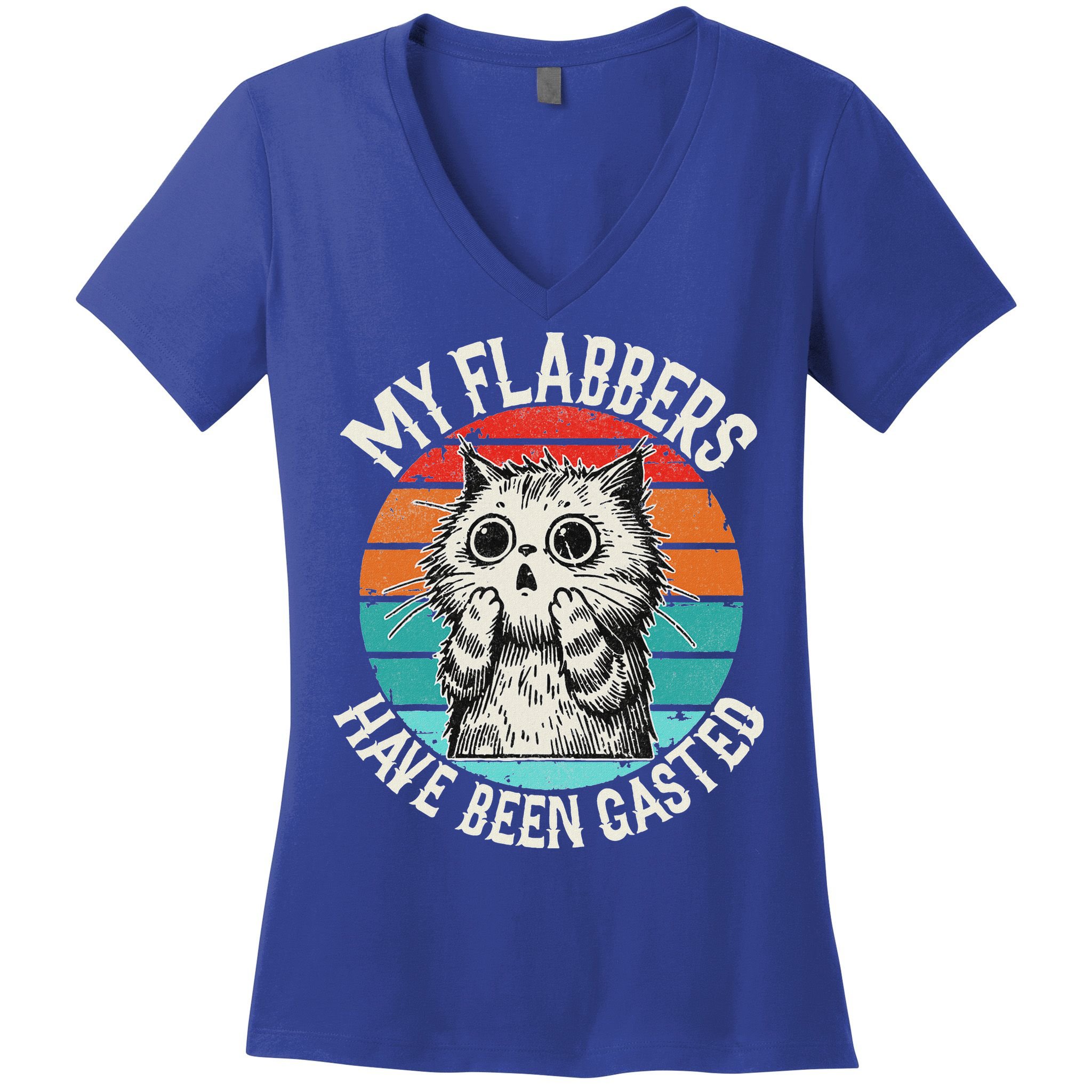 My Flabbers Have Been Gasted Women's V-Neck T-Shirt