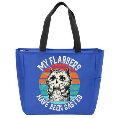 My Flabbers Have Been Gasted Zip Tote Bag