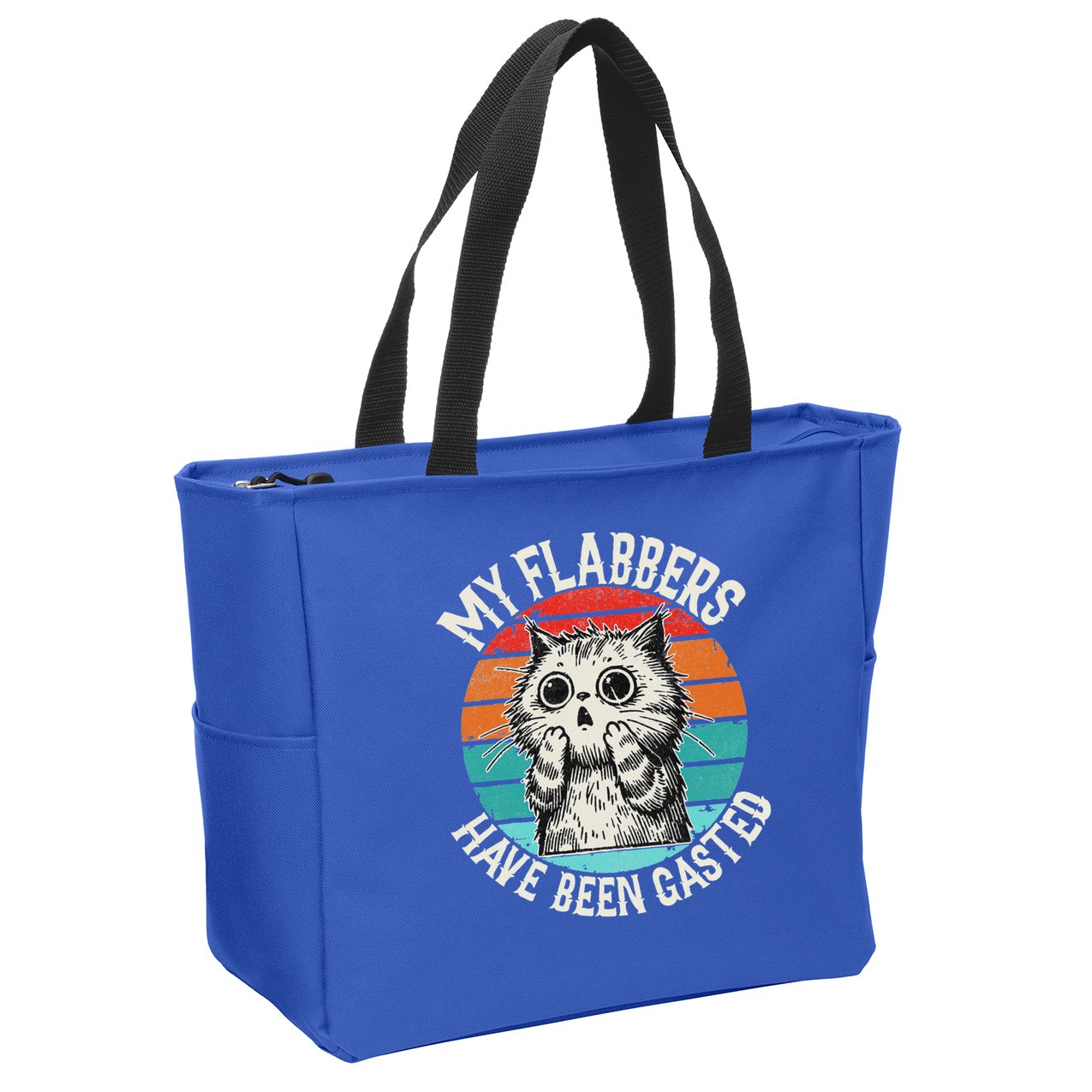 My Flabbers Have Been Gasted Zip Tote Bag