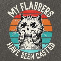 My Flabbers Have Been Gasted Cotton Canvas Backpack