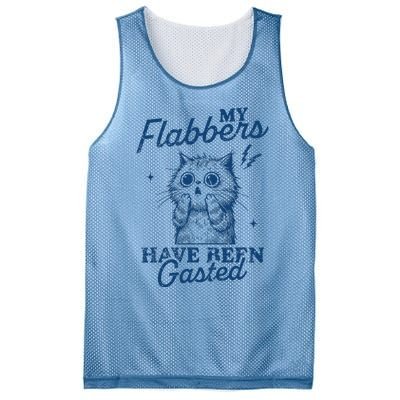 My Flabbers Have Been Gasted Distressed Mesh Reversible Basketball Jersey Tank