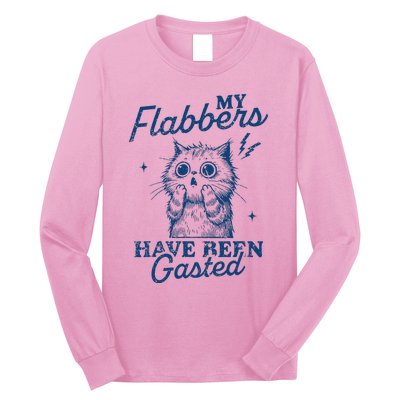 My Flabbers Have Been Gasted Distressed Long Sleeve Shirt