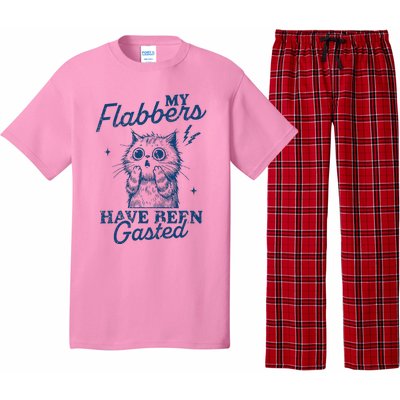 My Flabbers Have Been Gasted Distressed Pajama Set