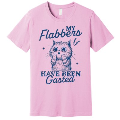 My Flabbers Have Been Gasted Distressed Premium T-Shirt