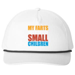 My Farts Hospitalize Small Children Funny Snapback Five-Panel Rope Hat