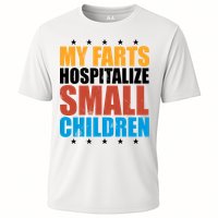 My Farts Hospitalize Small Children Funny Cooling Performance Crew T-Shirt