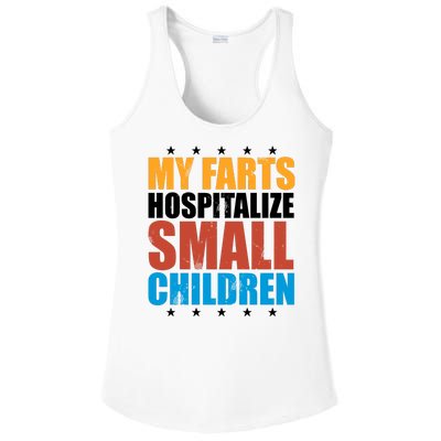 My Farts Hospitalize Small Children Funny Ladies PosiCharge Competitor Racerback Tank