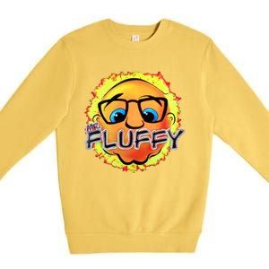 Mr Fluffy Head Premium Crewneck Sweatshirt