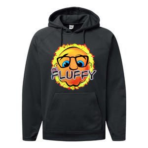 Mr Fluffy Head Performance Fleece Hoodie