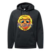 Mr Fluffy Head Performance Fleece Hoodie