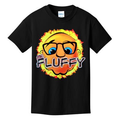 Mr Fluffy Head Kids T-Shirt