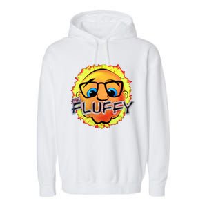 Mr Fluffy Head Garment-Dyed Fleece Hoodie