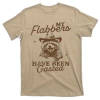 My Flabbers Have Been Gasted Distressed Retro Raccoon T-Shirt