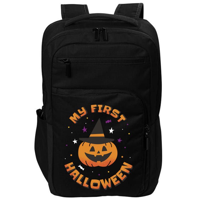 My First Halloween Pumpkin Impact Tech Backpack