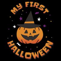 My First Halloween Pumpkin Impact Tech Backpack