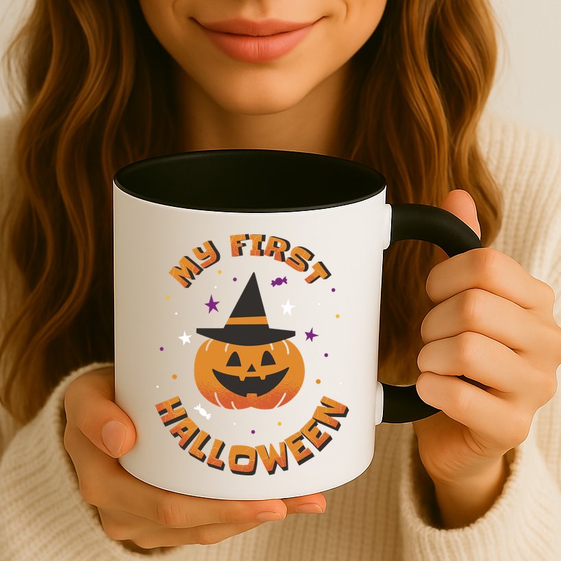 My First Halloween Pumpkin Mug