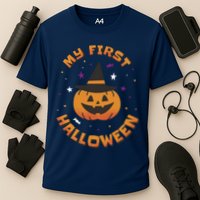 My First Halloween Pumpkin Cooling Performance Crew T-Shirt