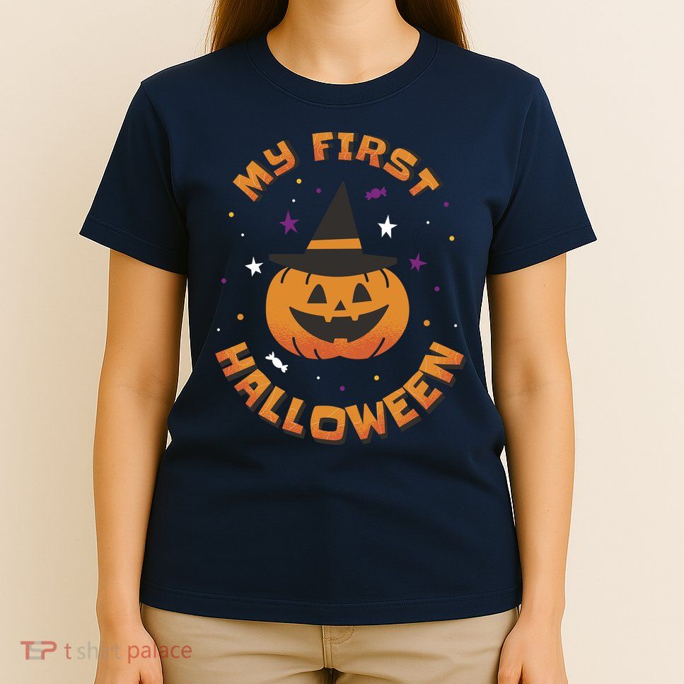 My First Halloween Pumpkin T-Shirt