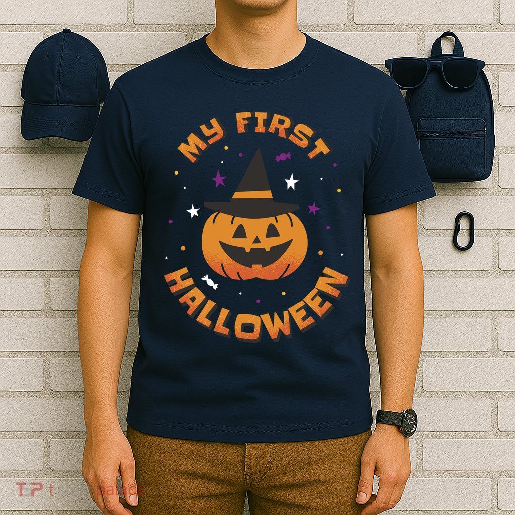 My First Halloween Pumpkin T-Shirt