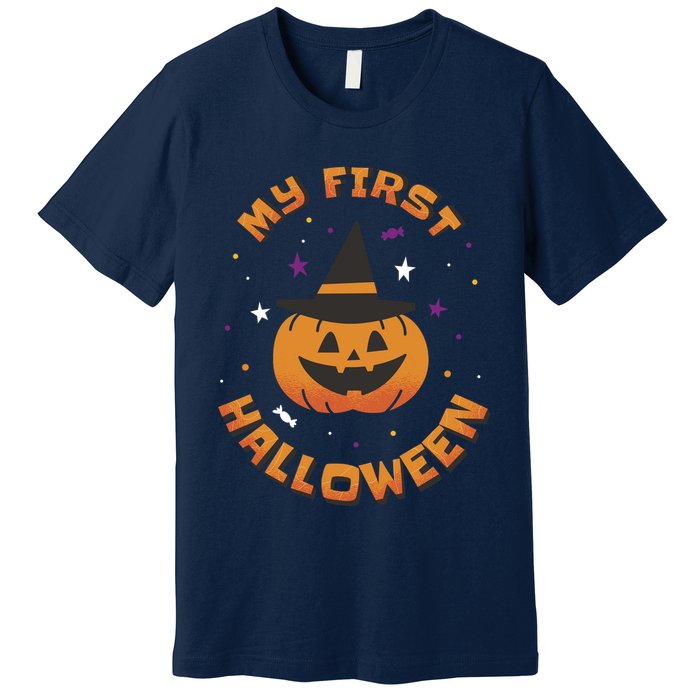 My First Halloween Pumpkin Premium T-Shirt
