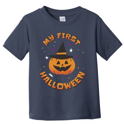 My First Halloween Pumpkin Toddler T-Shirt