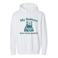 My Flabbers Have Been Gasted Funny Vintage Meme Garment-Dyed Fleece Hoodie