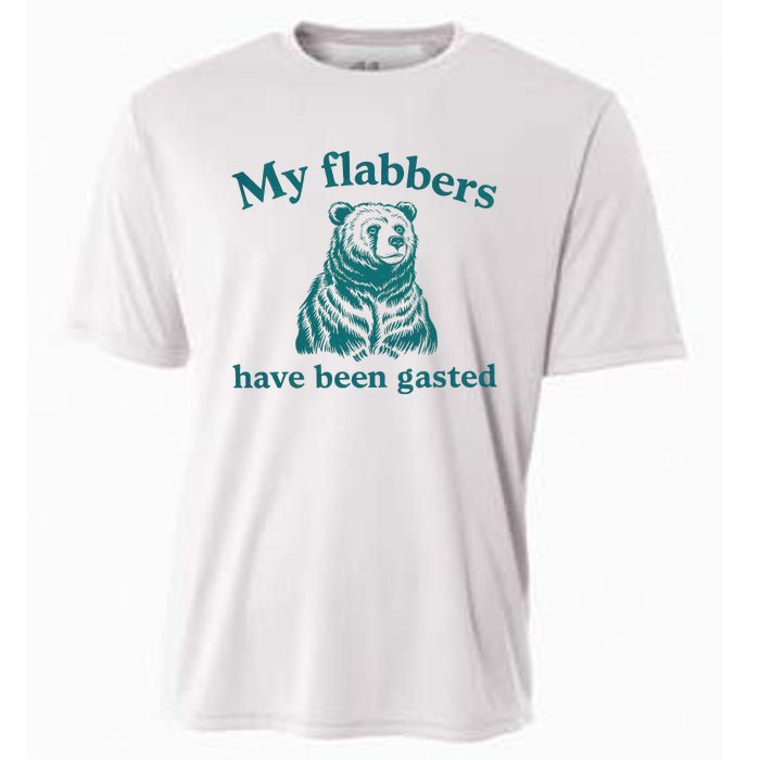 My Flabbers Have Been Gasted Funny Vintage Meme Cooling Performance Crew T-Shirt