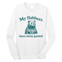 My Flabbers Have Been Gasted Funny Vintage Meme Long Sleeve Shirt