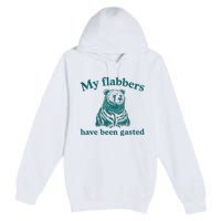 My Flabbers Have Been Gasted Funny Vintage Meme Premium Pullover Hoodie