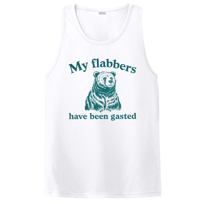 My Flabbers Have Been Gasted Funny Vintage Meme PosiCharge Competitor Tank