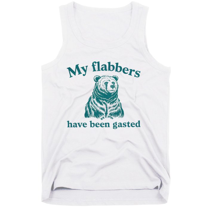 My Flabbers Have Been Gasted Funny Vintage Meme Tank Top