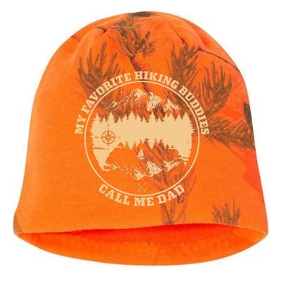 My Favorite Hiking Buddies Call Me Dad Hiking & Camping Kati - Camo Knit Beanie