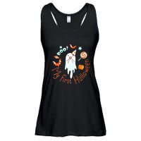 My First Halloween Cute Ghost Boho Baby Gift Ladies Essential Flowy Tank