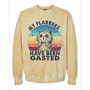 My Flabbers Have Been Gasted Colorblast Crewneck Sweatshirt