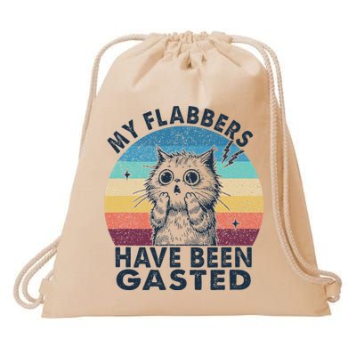 My Flabbers Have Been Gasted Drawstring Bag